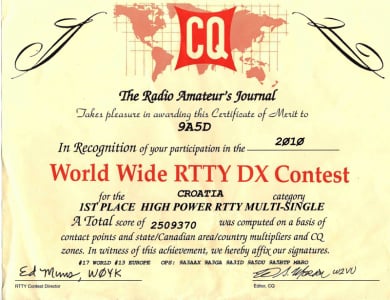 9A5D contest team