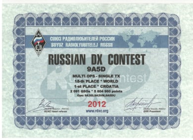 9A5D contest team