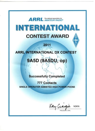 9A5D contest team