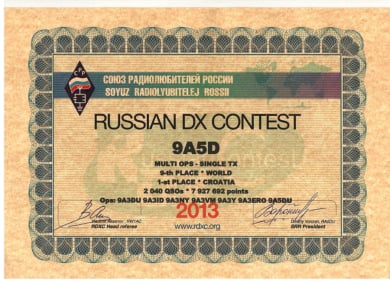9A5D contest team