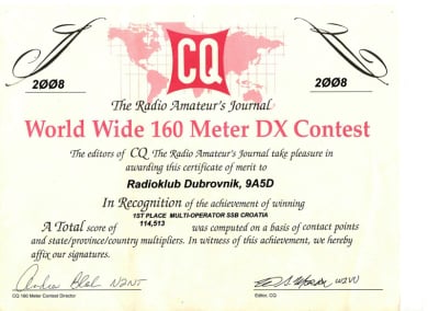 9A5D contest team