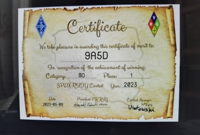 9A5D contest team